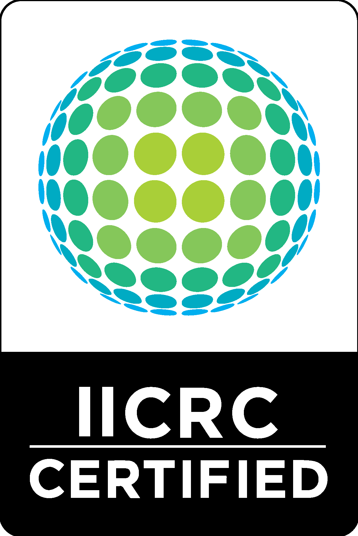 IICRC certified restoration firm badge
