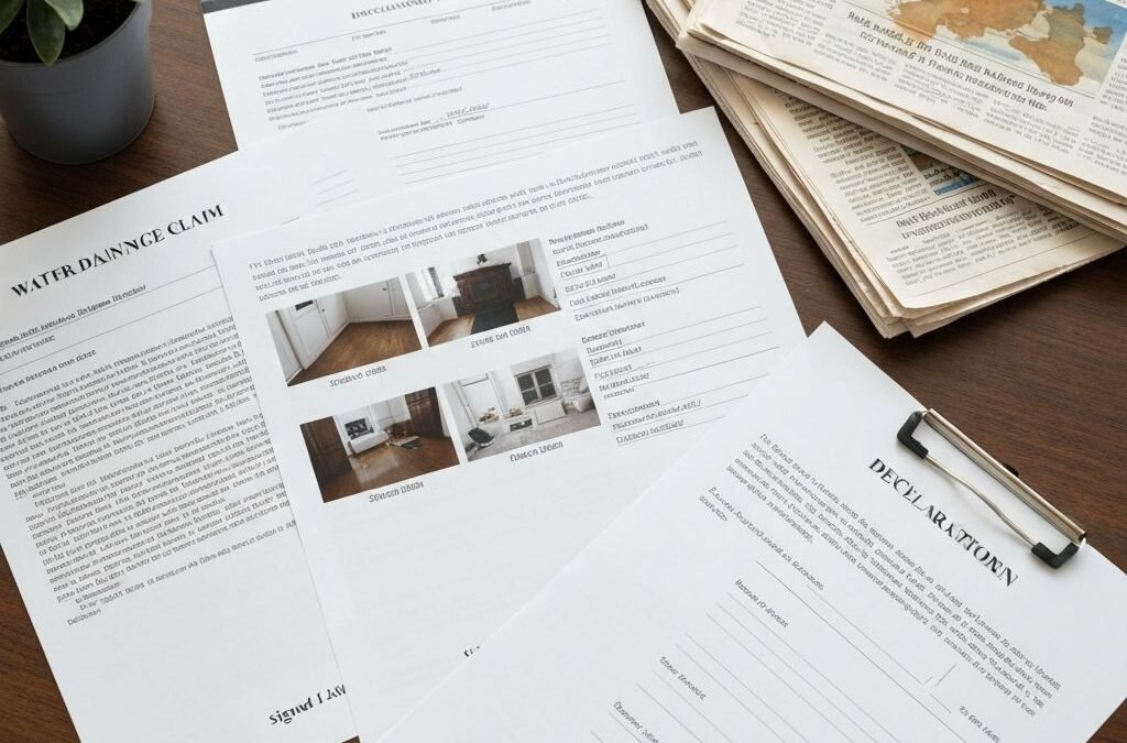 Navigating Insurance Claims for Water Damage: A Complete Guide