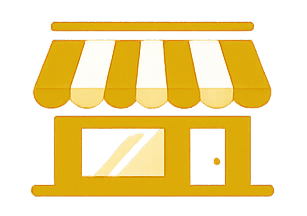 Retail store icon